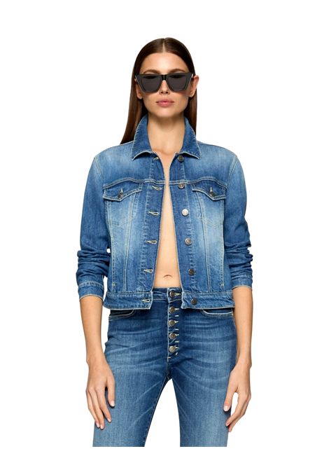 Giubbino dondup donna DJ460 DSH365D slim in denim stretch pe25 DONDUP | Giubbini | DJ460DSH365 IQ2800